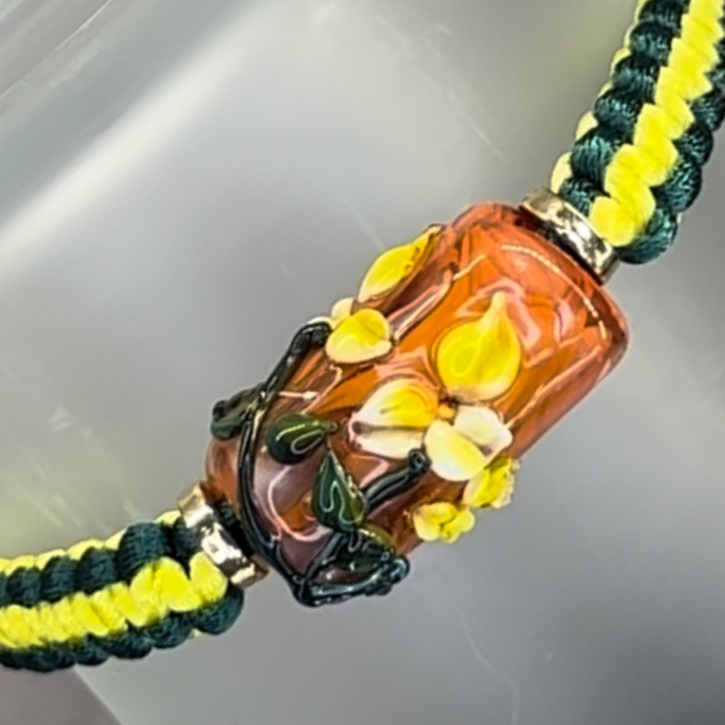 Yellow flowers on yellow & green - Dr. Jen Jitsu