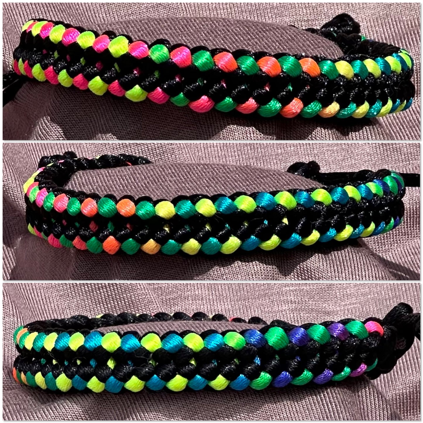 Nylon Cord in Neon & Black - Dr. Jen Jitsu