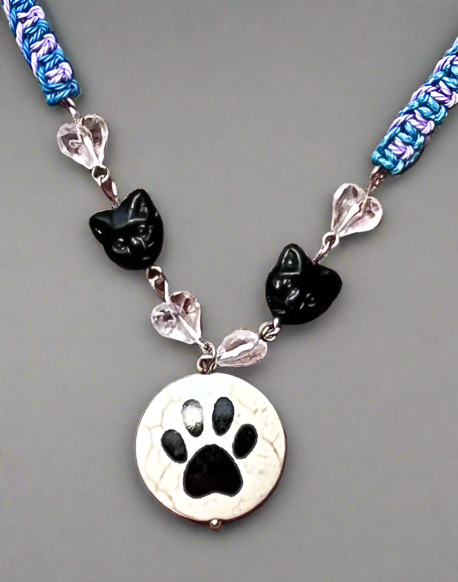 Crazy Cat Lady in Blue & Purple - Dr. Jen Jitsu