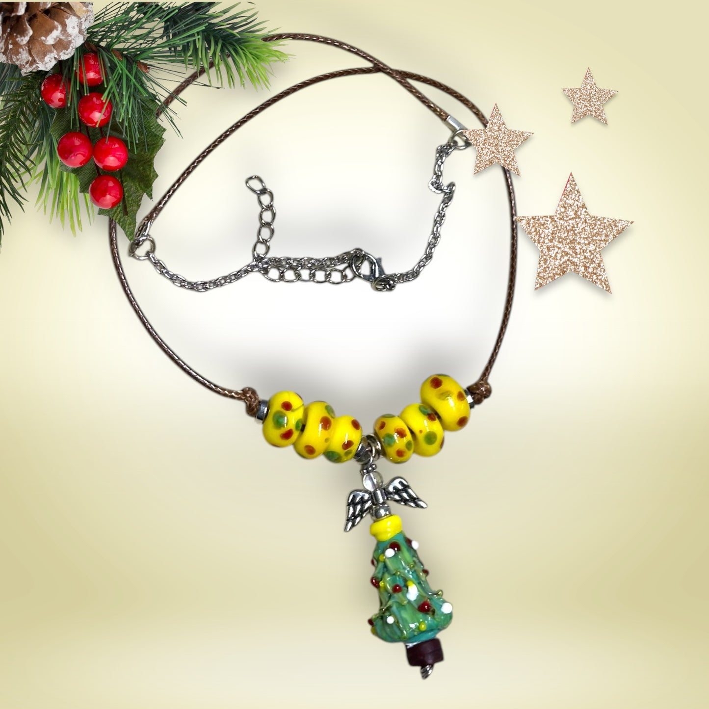 Christmas Tree Necklace - Dr. Jen Jitsu