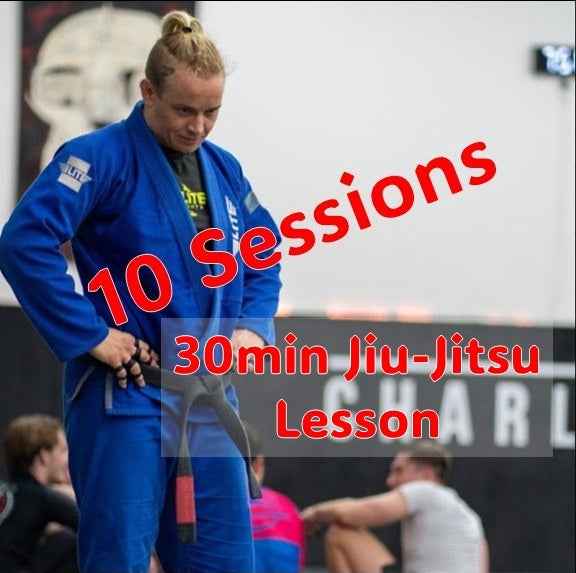 10 sessions - 30 Minute Jiu Jitsu Lesson with Dr Jen Jitsu