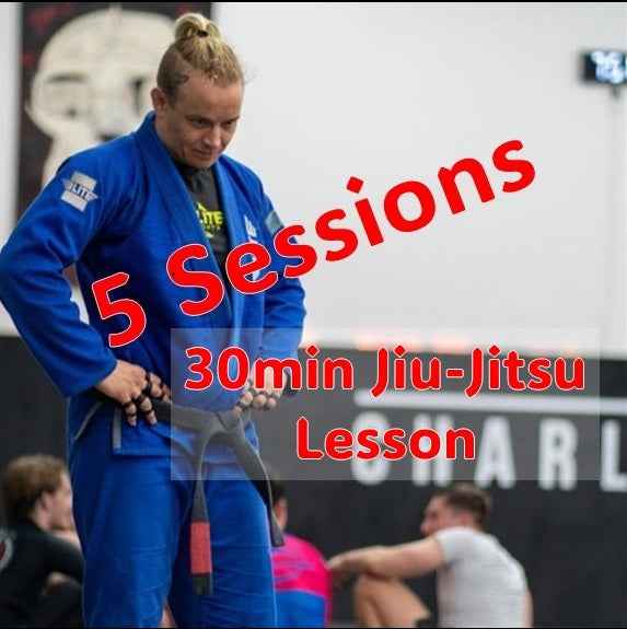 5 sessions - 30 Minute Jiu Jitsu Lesson with Dr Jen Jitsu