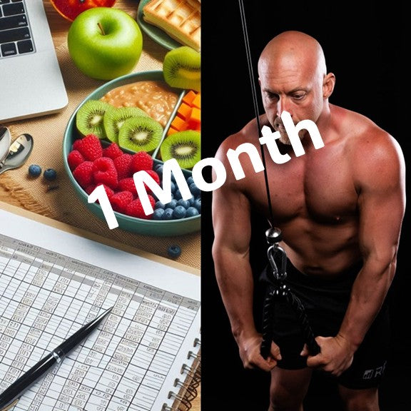 1mo Online Elite Performance Coaching Combo – Nutrition + Strength Training Tailored for You with Dr Wilcox