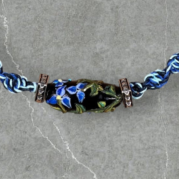 1) Necklaces with Handmade Glass Bead