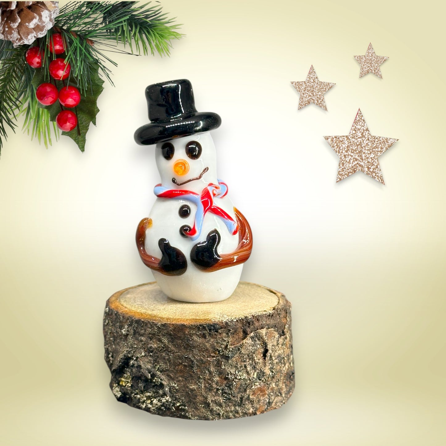 Cute Snowman Figurine 2