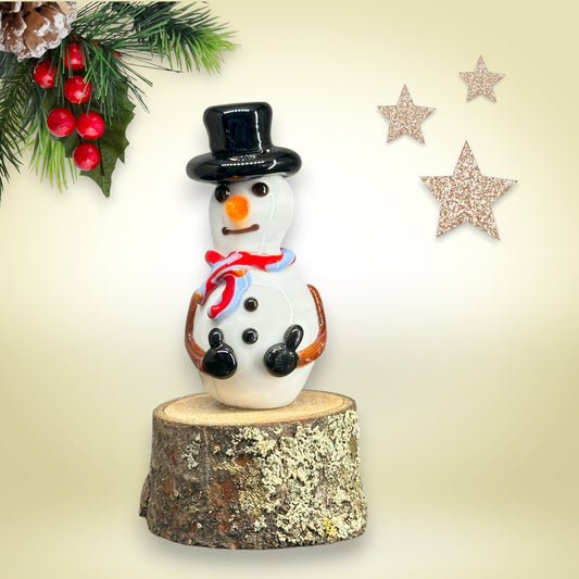 Cute Snowman Figurine 1