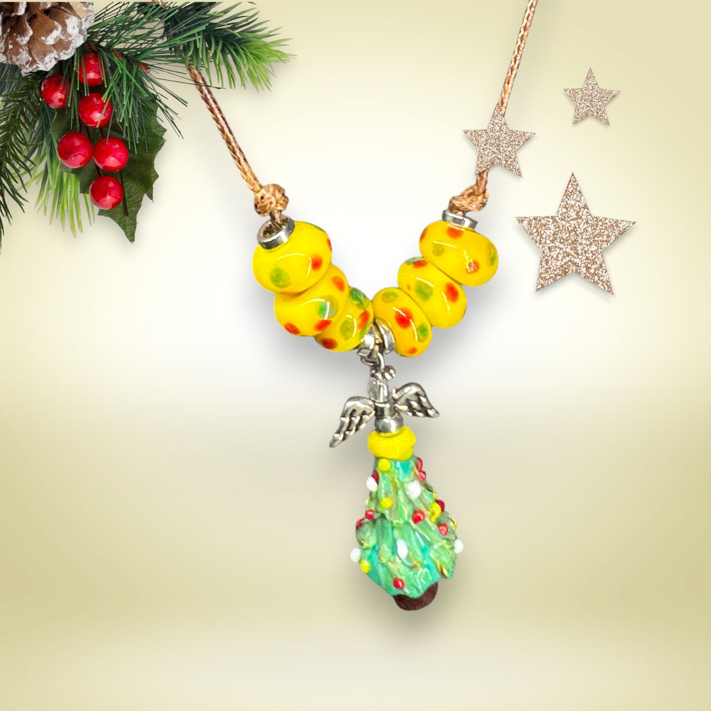 Christmas Tree Necklace