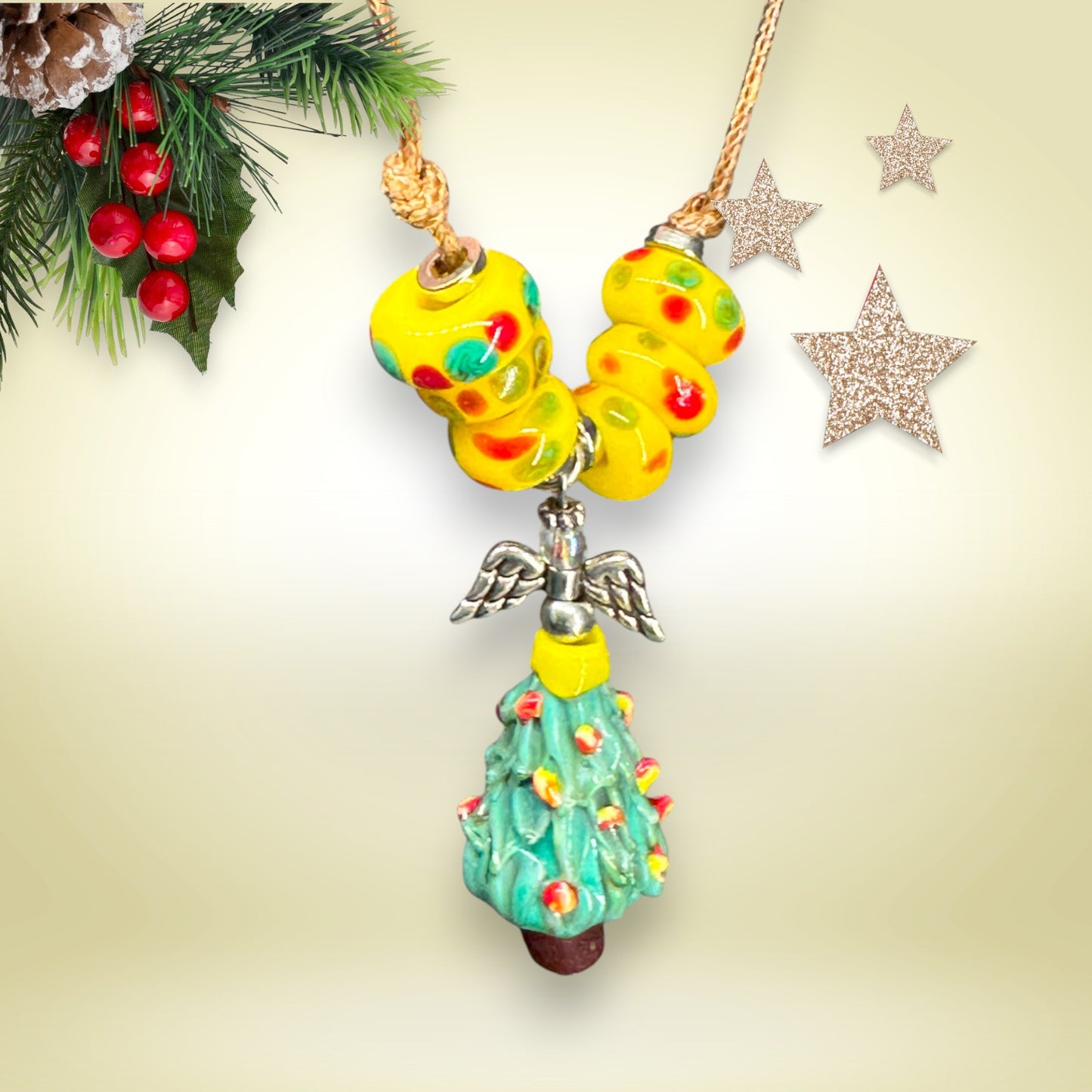 Christmas Tree Necklace