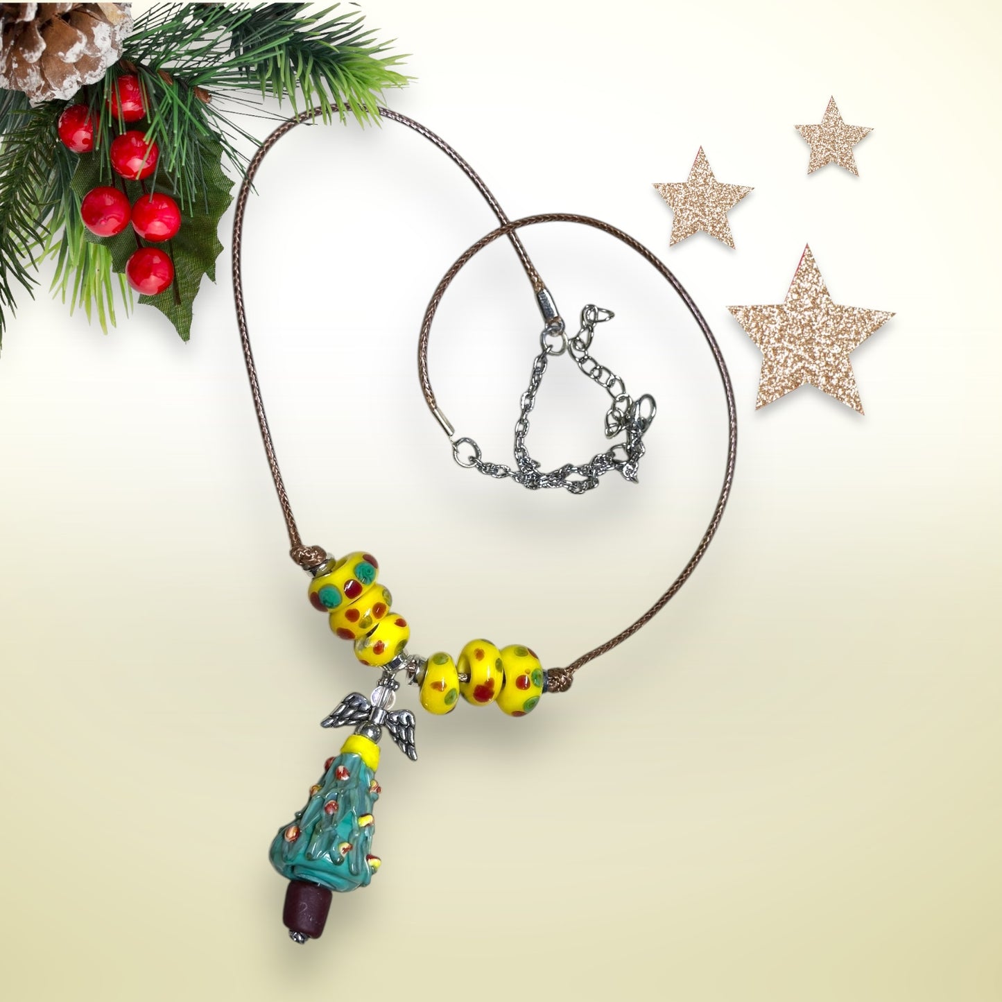 Christmas Tree Necklace