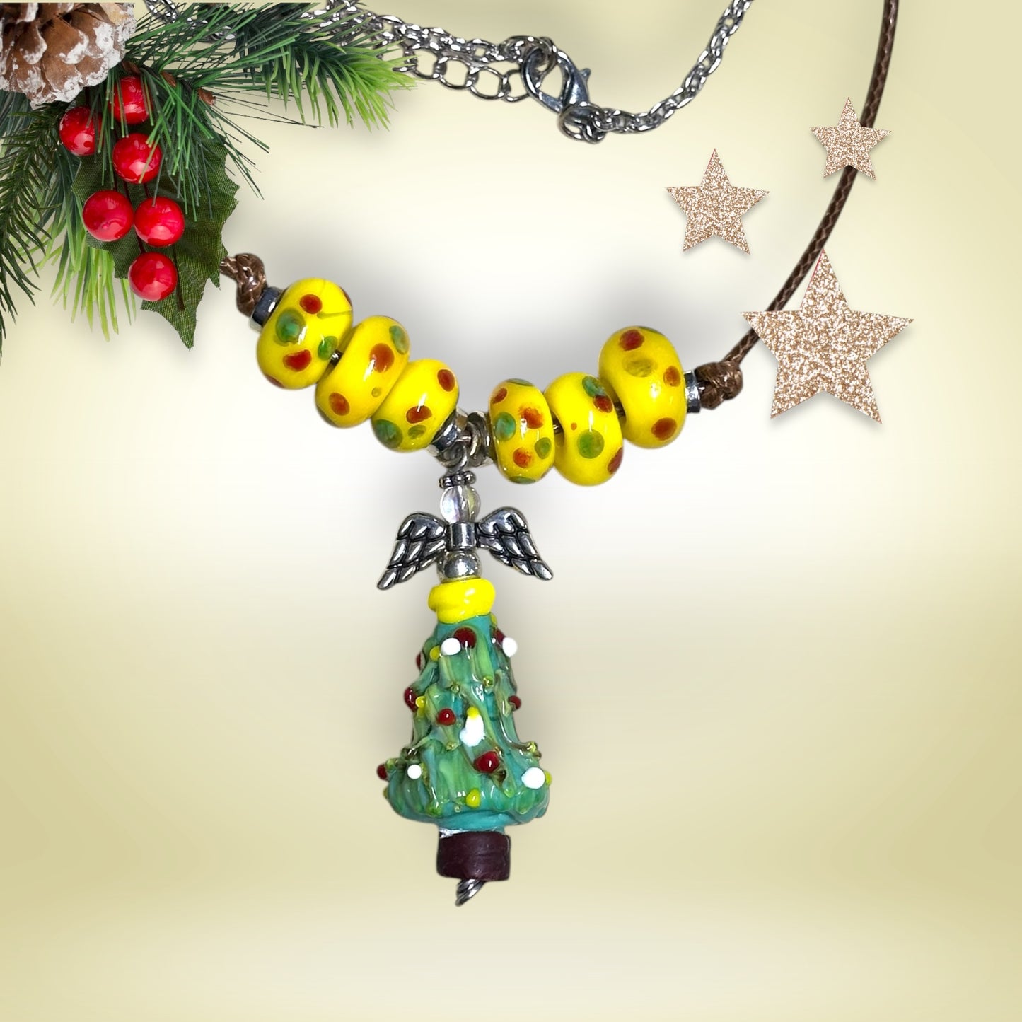 Christmas Tree Necklace