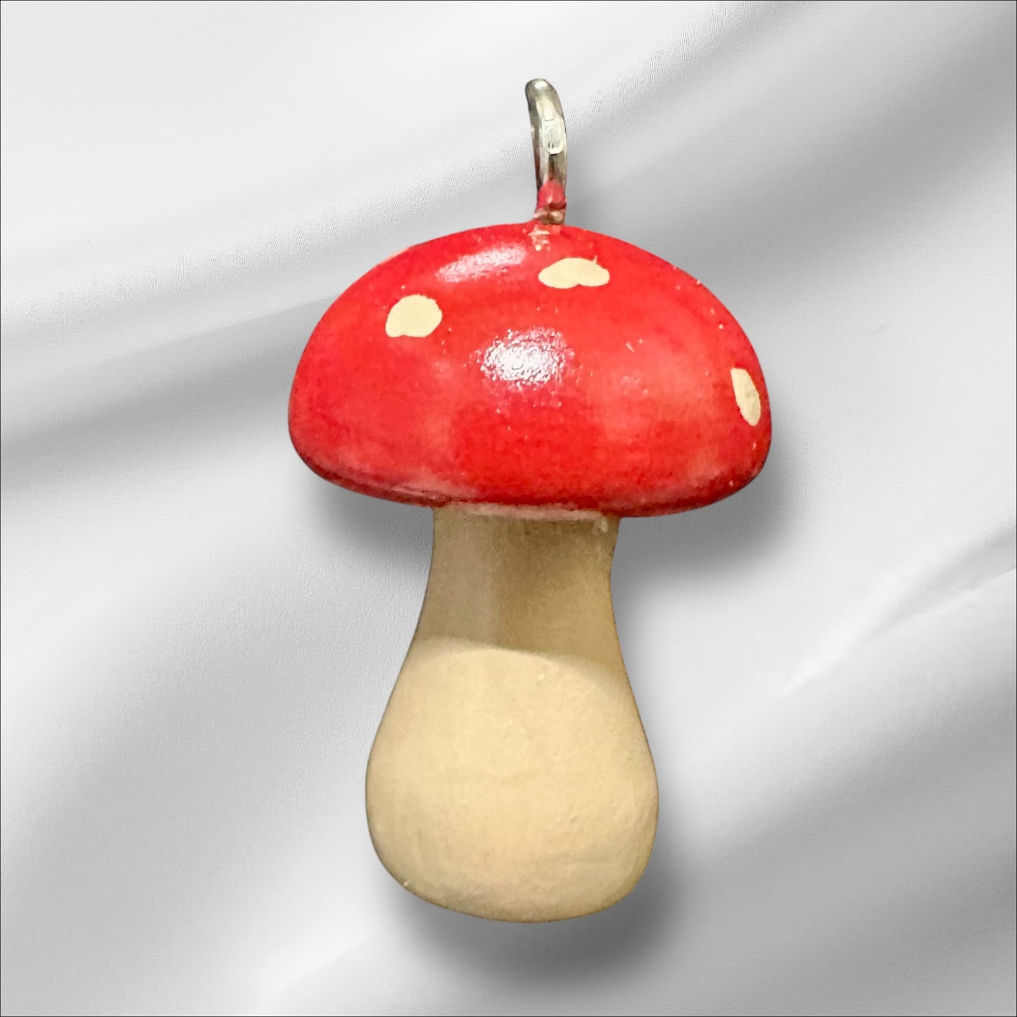 Burnt orange and peach mushroom