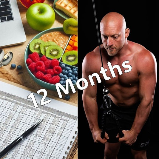 Best Value! 12mo Online Elite Performance Coaching Combo – Nutrition + Strength Training Tailored for You with Dr Wilcox