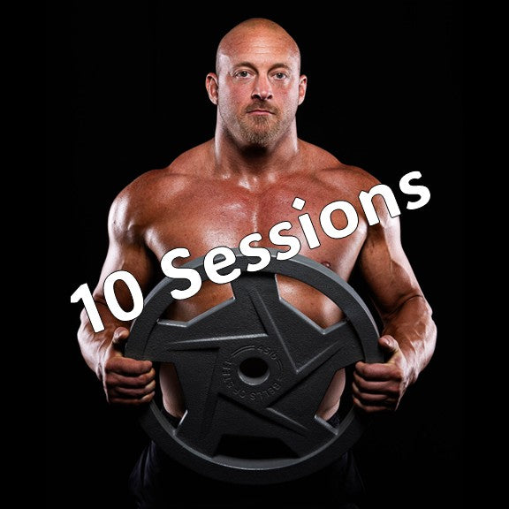 10 Sessions of In Person 1 on 1 Training (plus travel expenses)