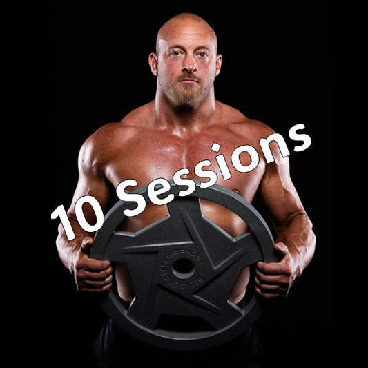 10 Sessions of In Person 1 on 1 Training (plus travel expenses)
