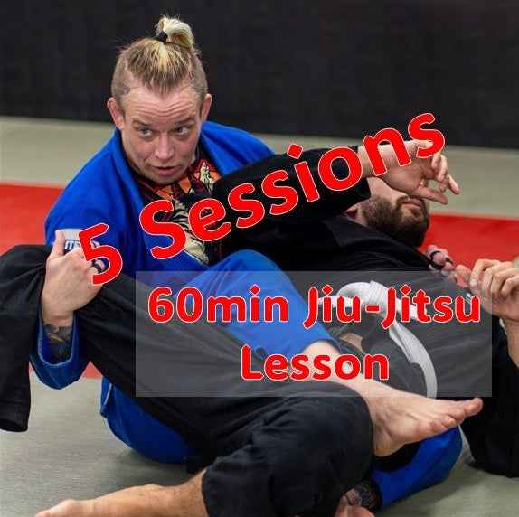 5 sessions - 60 minute Jiu Jitsu Lesson with Dr Jen Jitsu