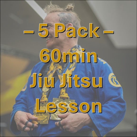 5 - 60min Jiu Jitsu Lesson with Dr Jen Jitsu